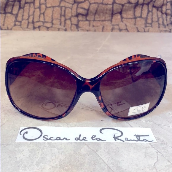 Oscar de la Renta tortoise women’s sunglasses. NWT - Picture 2 of 6